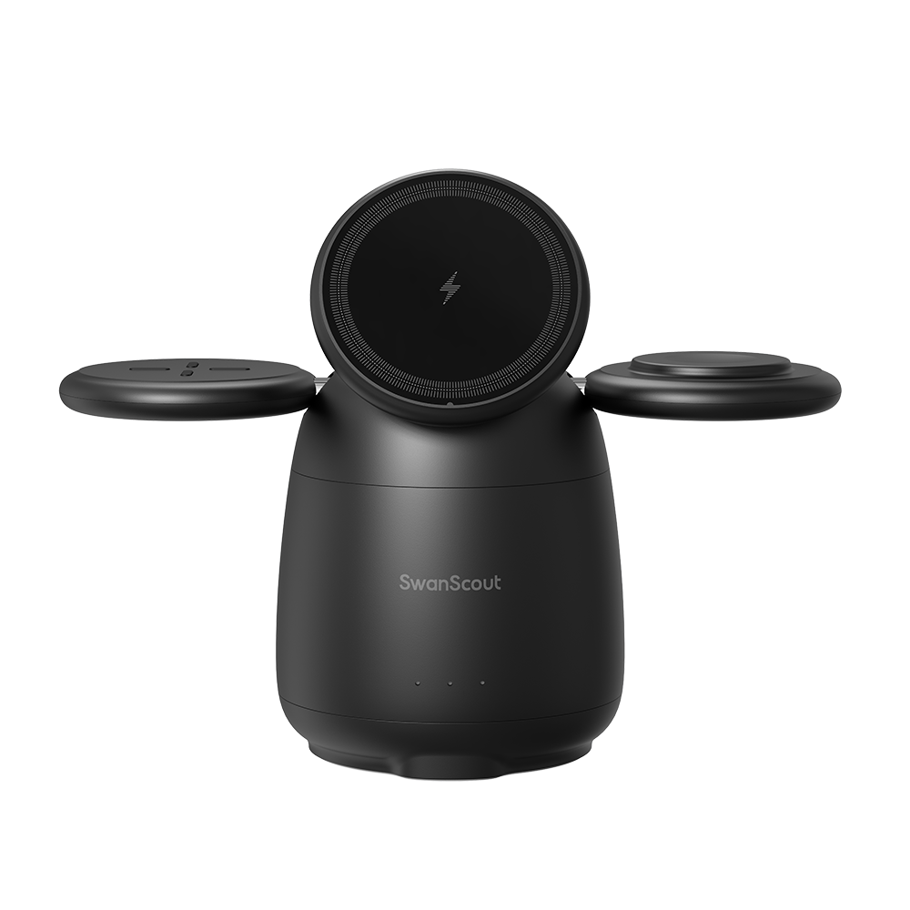 SwanScout 707M - Magnetische Kabellose Ladestation für Apple