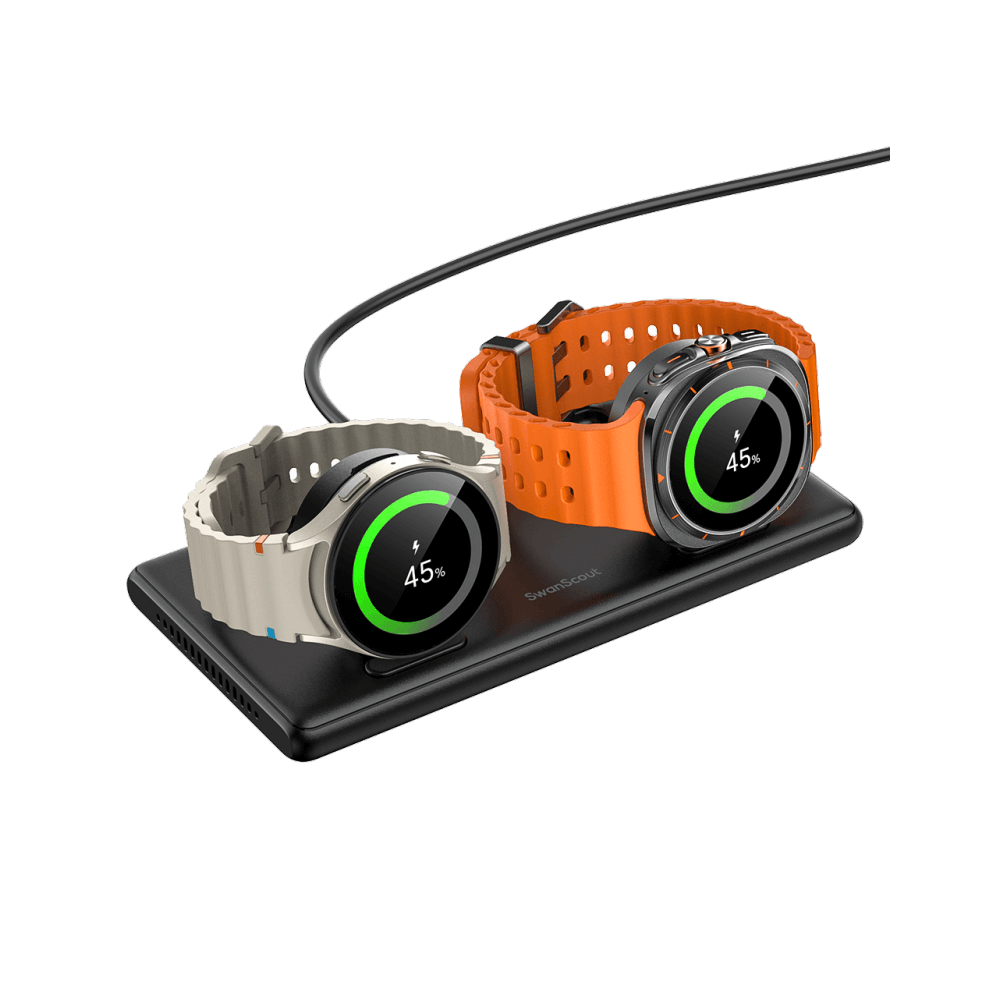 SwanScout 507DS – Duální nabíječka na Samsung hodinky
