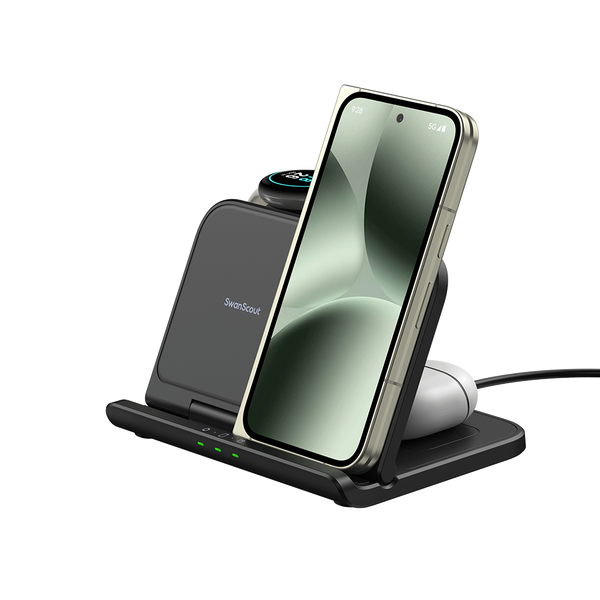 SwanScout 705G - 3 in 1 Wireless Charger for Google Pixel Fold