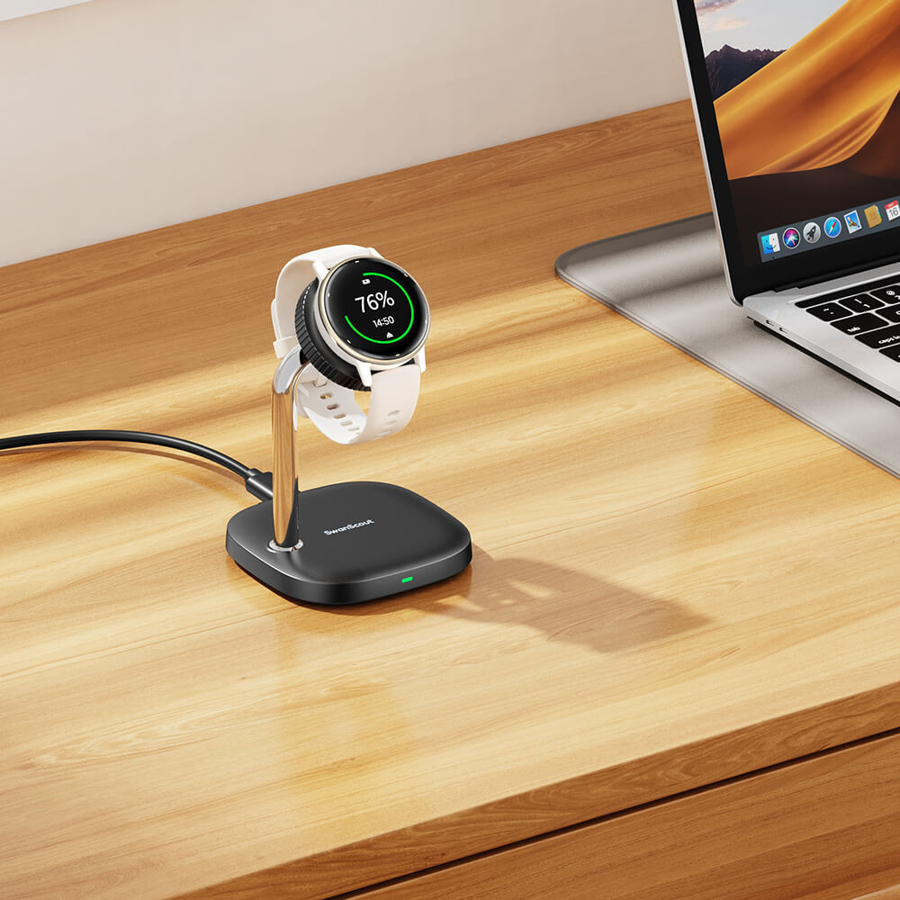 SwanScout 505GM desktop charging stand for Garmin watch