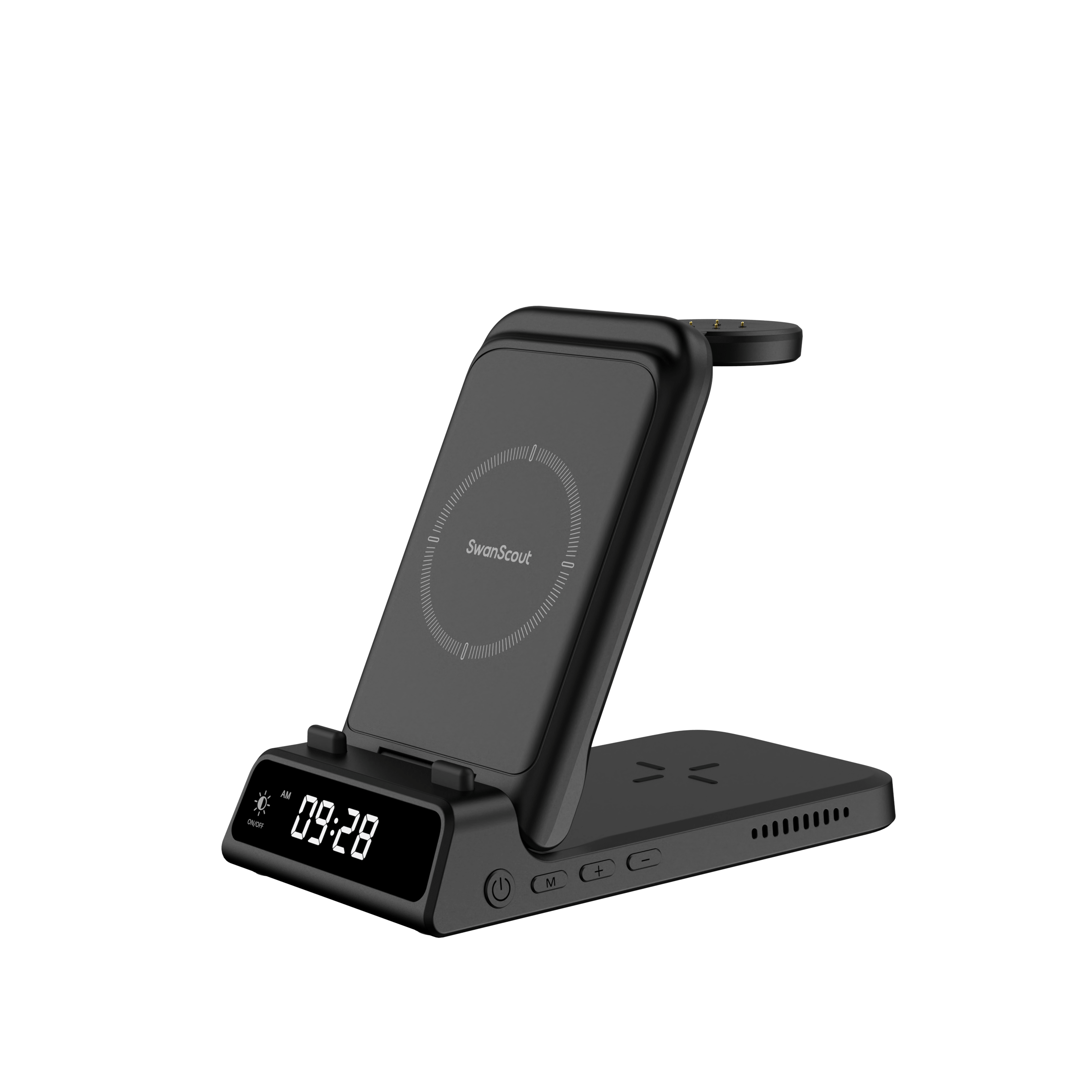 SwanScout 703G2 | 3 In 1 Fast&Foldable Charging Station for Google Devices