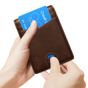 SwanScout 101S Wallet Integrates a Tracker Holder, Enabling You to Track the Wallet and Reduce the Risk of Losing it. SwanScout 101S Wallet for SmartTag & SmartTag Plus Compatible with SmartTag & SmartTag Plus Not Includes SmartTag & SmartTag Plus With Innovative Design on Function & Stylish Design on Appearance, Our Wallets Can Both Meet Your Daily Use and Match Your Fashion Style.