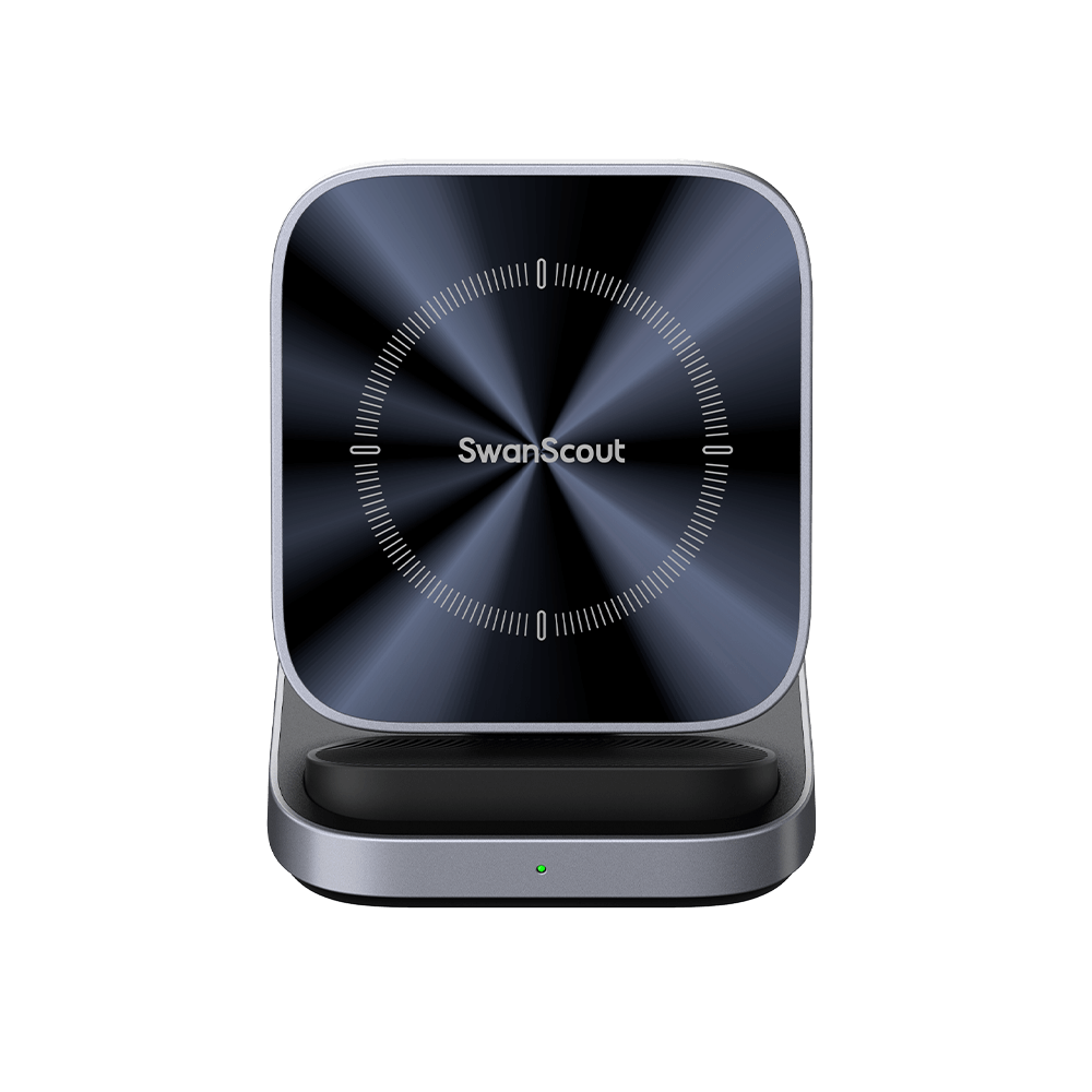 SwanScout 508 - Opvouwbare draadloze opladerstandaard