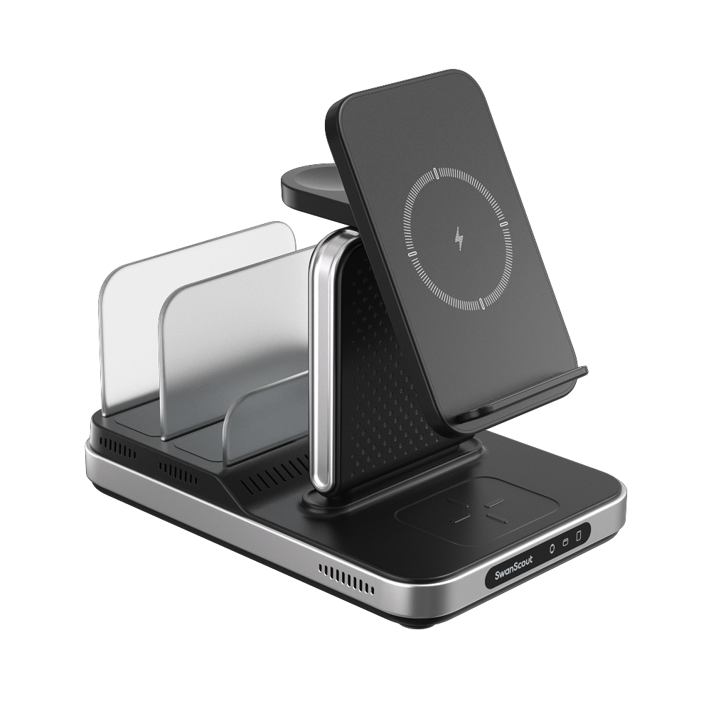 SwanScout 901S - 5 in 1 Wireless Charger for Samsung