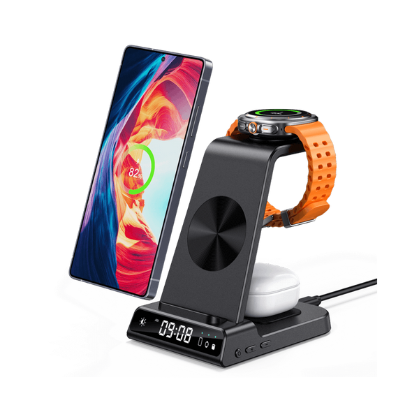 SwanScout C01 -3 in 1 Wireless Charging Stand for Samsung