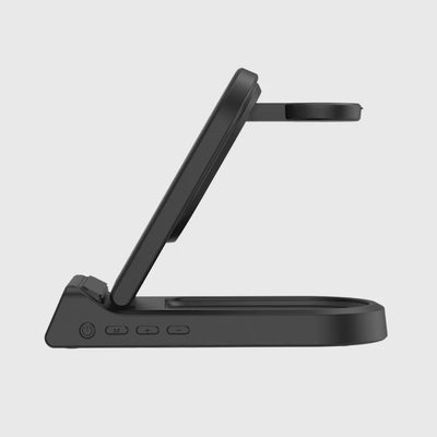 Experience the convenience of fast, foldable, and portable charging with the SwanScout 702G | 3 In 1 Foldable Wireless Charging Station for Google devices. This unique SwanScout Charging Station for Google is designed for portability and speed, ensuring your Google devices are powered up wherever you go.