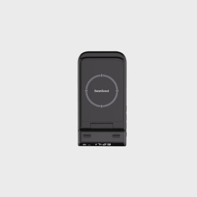 Experience the convenience of fast, foldable, and portable charging with the SwanScout 703S | 3 In 1 Foldable Wireless Charging Station for Samsung. This unique SwanScout Charging Station is designed for portability and speed, ensuring your Samsung devices are powered up wherever you go.