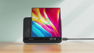 A sleek Google wireless charger complements the minimalist aesthetic of Pixel devices while offering reliable performance.