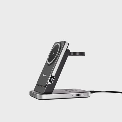 The iPhone MagSafe charger stand offers a perfect charging angle for your iPhone, making it easy to view notifications while charging.