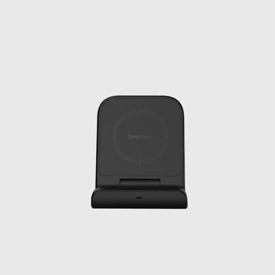 Charging Station for Samsung Galaxy Z Flip: Professional Foldable & Portable Design, Safe Charging & Case Friendly, with Intelligent LED Indicator. This unique SwanScout Charging Station for Samsung Galaxy Z Flip is designed for portability and speed, ensuring your Z Flip devices are powered up wherever you go.