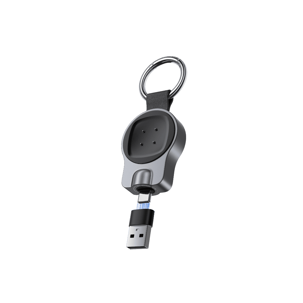 USB-C watch charger with USB-A adapter for Google Pixel Watch and Fitbit SwanScout 510G2
