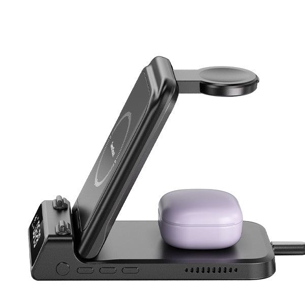SwanScout 703F - 3 in 1 Foldable Wireless Charger for Galaxy Z Flip 7/