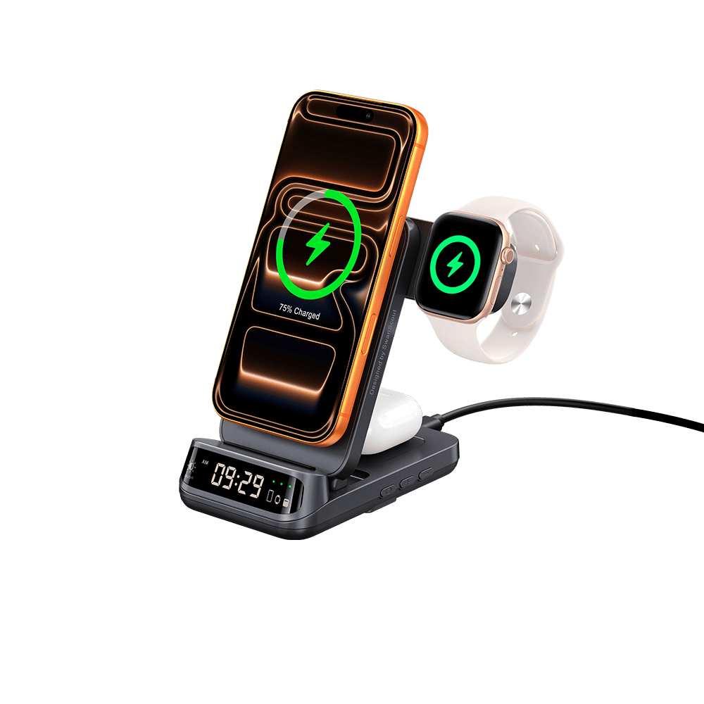 SwanScout 708M(25W) - 25W Magnetic Wireless Charger for Apple