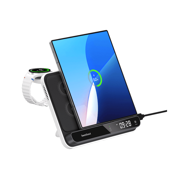 Charging Station Samsung Wireless Charger Pad Type Qi Standard Samsung Inductive Charging Station EP-PG920 PG925 For S6/ Edge, Black  MegaTeL