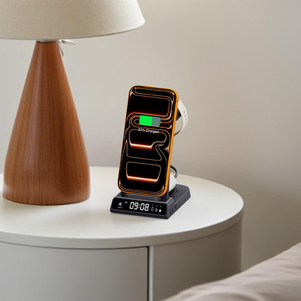 Perfect for Bedroom Use, Adjustable Display Brightness, Sleep-Friendly